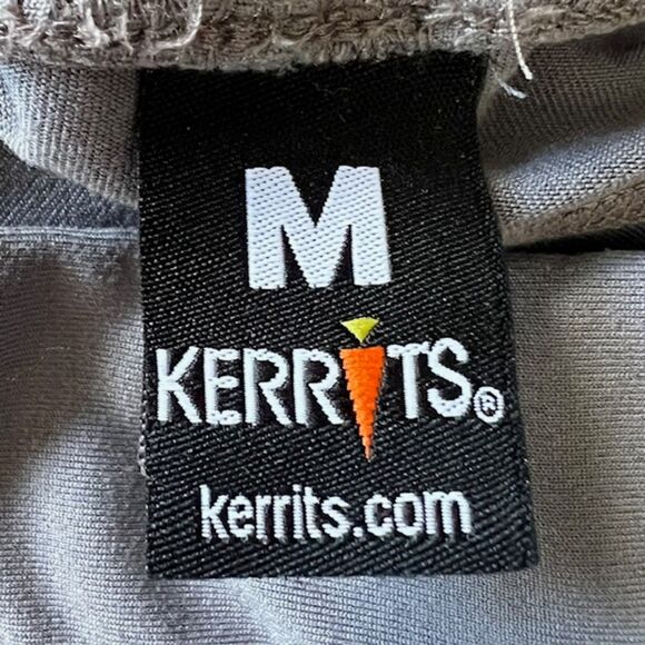 KERRITS GRAY KNIT RIDING LEGGINGS TIGHTS KNEE PATCHES SIZE MEDIUM - Picture 12 of 13